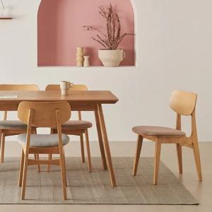 한샘몰pick 더메이드 리브 원목 식탁의자 1+1
