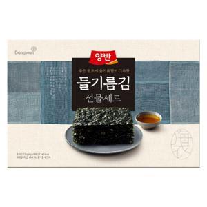 양반 들기름김세트 선물세트