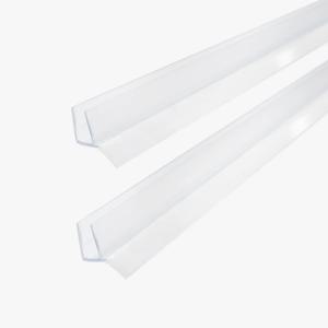 샤워부스 프로파일 135도 8T 2M 물막이 쫄대 투명 물튐방지 화장실