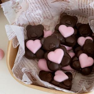 수제 초콜릿 빼빼로 만들기 DIY 세트 밀크초코송이