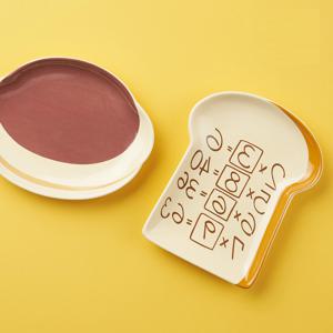 도라에몽 간식 디저트 도자기 접시세트