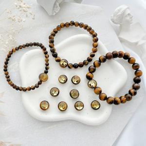 천연 호안석팔찌 4mm 남녀공용 십이간지 동물띠 타이거아이즈 팔찌 금전운 재물운 새해선물