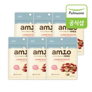 풀무원아미오 강아지 소프트큐브 저키 오리고기맛(100g) x 6개