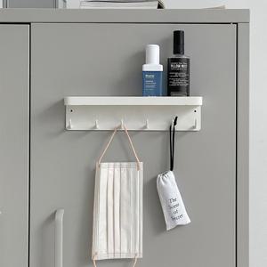 현관 마스크걸이 자석 후크 무타공 냉장고 선반