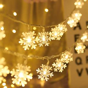 크리스마스 LED 조명 트리 전구 가랜드 장식 앵두 눈꽃 무드등 USB 줄조명