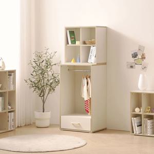 아이방 꾸미기! 복합수납 옷장, 유해물질 없는 스마트 정리! WB691