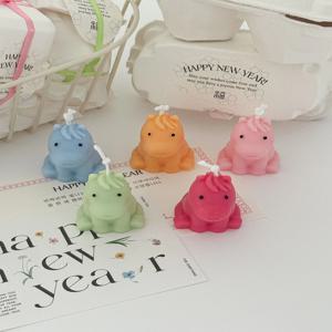 말 단품 - 2026 새해 말 감성 미니 캐릭터 캔들 선물포장 답례품
