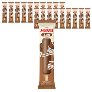 서울우유 초코바 아이스크림 65mlx20개