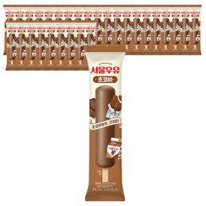 서울우유 초코바 아이스크림 65mlx30개