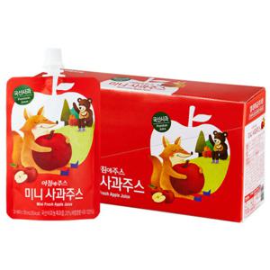 아침에주스미니사과100mlx30개