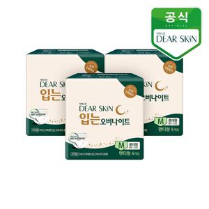 디어스킨 에어엠보 입는오버나이트 뉴 중대형 4p 3개