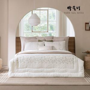 순면 도톰 겨울차렵 침구 풀세트 슈퍼싱글SS (작품명 초연) 이불/패드/베개커버