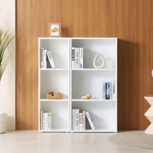 서재 학생방 모던 DIY 3단 틈새 오픈형 책장세트 1000 깔끔한 다용도 키큰