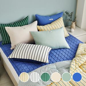 소프트워싱 리버시블 베개커버 2 size 6 color