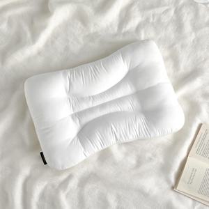 목이 편안한 부드럽고 낮은 메쉬경추베개 40x60 아이보리