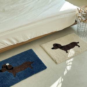퍼피 미끄럼방지 터프팅 러그 발매트 욕실 현관 화장실 주방매트 카페트