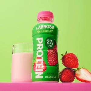랩노쉬 프로틴드링크 스트로베리 350ml*6개입