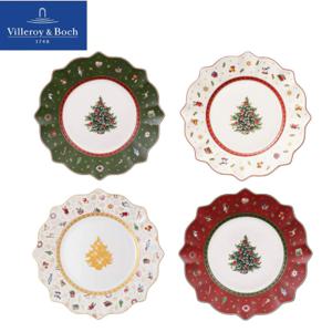 토이딜라이트 크리스마스 트리 접시