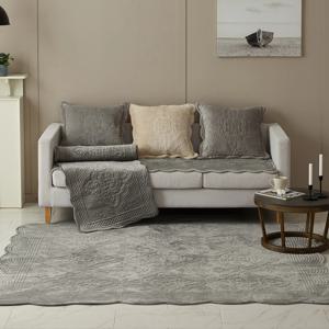 아센느 HR 극세사 목화솜 자수 퀼팅 소파토퍼 1장(65x230)