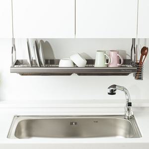 프리미엄 부착식 식기건조대 싱크대선반 900 씽크선반