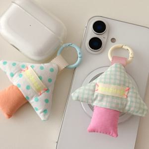 패브릭 하우스 그립톡 키링