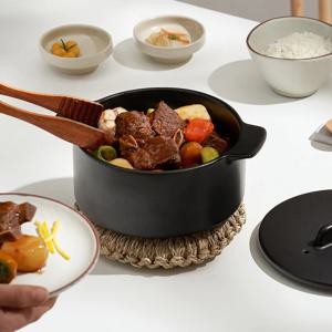 이브라 내열냄비 블랙 18cm