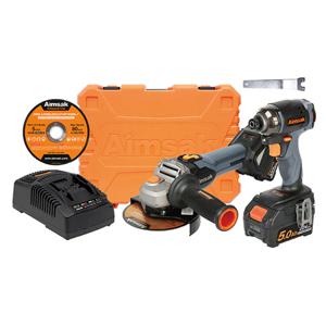 BL18GM7 Max 충전 콤보 세트 20V MAX 5.0Ah*2개 앵글그라인더 임팩드라이