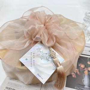 보자기 타원 커플 머그 선물세트 명절선물 집들이 웨딩 답례품