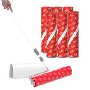 빨간맛 롱 와이드24cm 사선컷팅 돌돌이 테이프크리너 10종세트