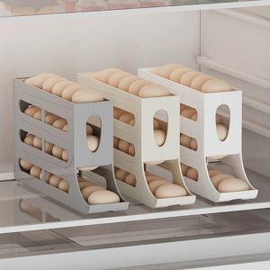 슬라이딩 롤링 계란 보관함