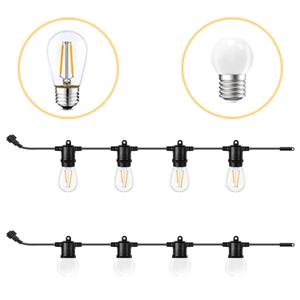 HK Sell 세나 필라멘트 스트링라이트 줄전구 추가부품