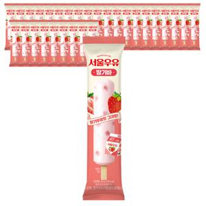 서울우유  딸기바 아이스크림 65mlx30개