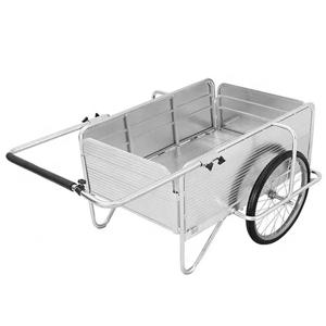접이식 알루미늄 리어카 우레탄 바퀴 농업용 18KG 경량 이륜차 휴대용 수레 ALC-95