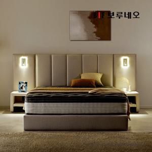 디에르 위브 LED침대 평상형 통깔판 침대 협탁 슈퍼싱글/퀸/킹
