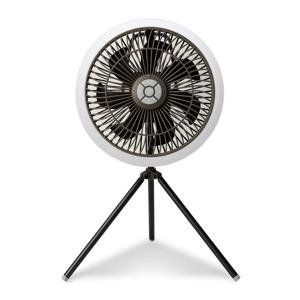 캠핑용 휴대용 무선 LED 회전 대용량배터리 충전 선풍기 CF79-10