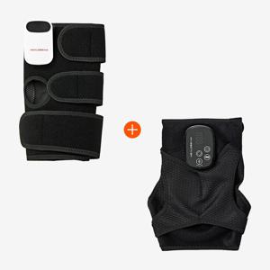 어깨 + 무릎 근적외선 찜질 마사지기 SET