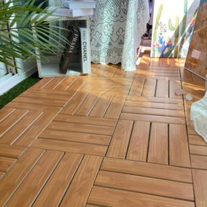 조립식마루발판_욕실발판 매트 본판4장 건식화장실 바닥재 사우나발판 베란다 현관발판