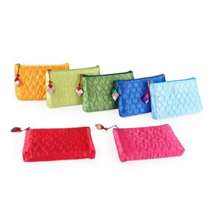 누비 하트 파우치 ( 전통 외국인선물 한국기념품 화장품 파우치 천지갑 명절 할머니선물 )