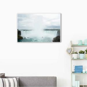 PM01나이아가라폭포-캔버스판넬 메탈프레임액자/ 복 돈 재물이 폭포같이 쏟아짐