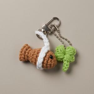 행운의 복실이 명태 키링 액막이 북어 학생 부적 선물 취업 졸업 시험 남자 여자