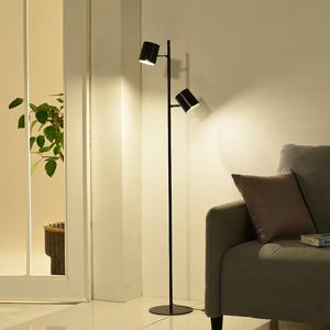 개별 밝기조절 NERJA 2등 LED 거실 인테리어 장스탠드 터치 조명 독서등