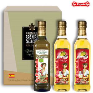 유기농 엑스트라버진 올리브오일+포도씨유 2병 500ml 선물세트