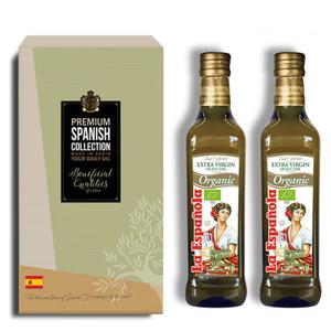 유기농 엑스트라버진 올리브오일 500ml 2병 올리브유 선물세트