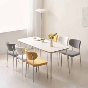 더메종 6인용 식탁세트 식탁1800+데이체어6