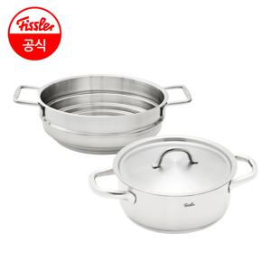 패밀리 캐서롤 24cm+무광찜기 세트