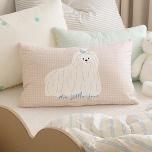 리틀코코 DTP 먼지없는 아기 유아 베개(30x50, 솜포함)