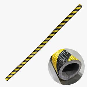 안전보호커버 10T 냉난방보온재 노랑검정 완충제 충격흡수 파이프덮개 2M (4개 1세트)