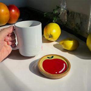 과일 우드 티코스터 키트 인테리어소품 컵받침 만들기 세트