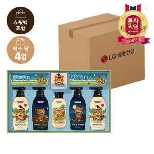 LG설선물세트 K까치와호랑이 프리미엄세트 x 4개 (1BOX)