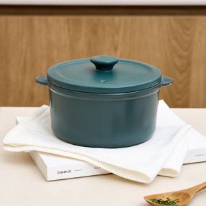 전자레인지 사용 가능한 무균열 내열 뚝배기 15CM